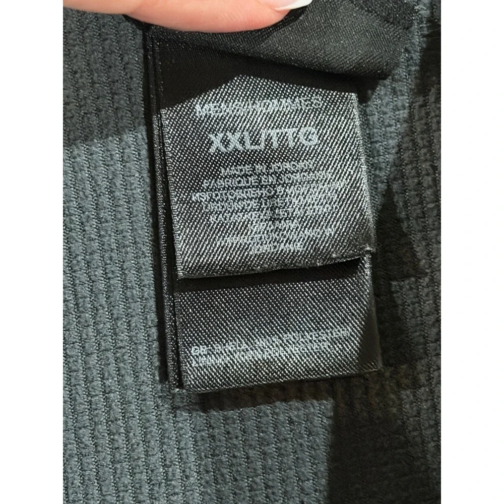 The North Face Mens XXL Gray Heathered Full Zip Fleece Lined Performance Vest